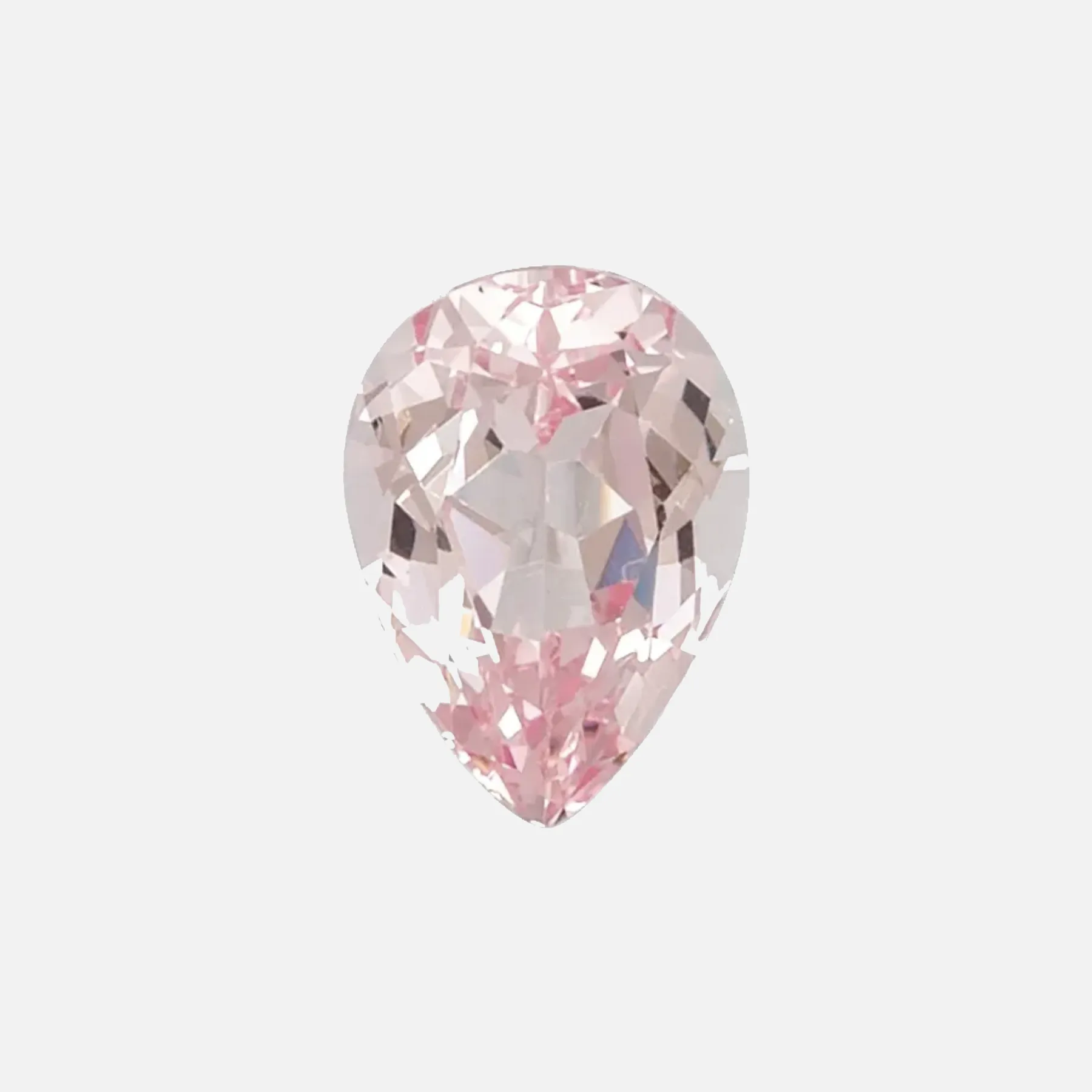 . Lab-grown Light Pink Sapphire