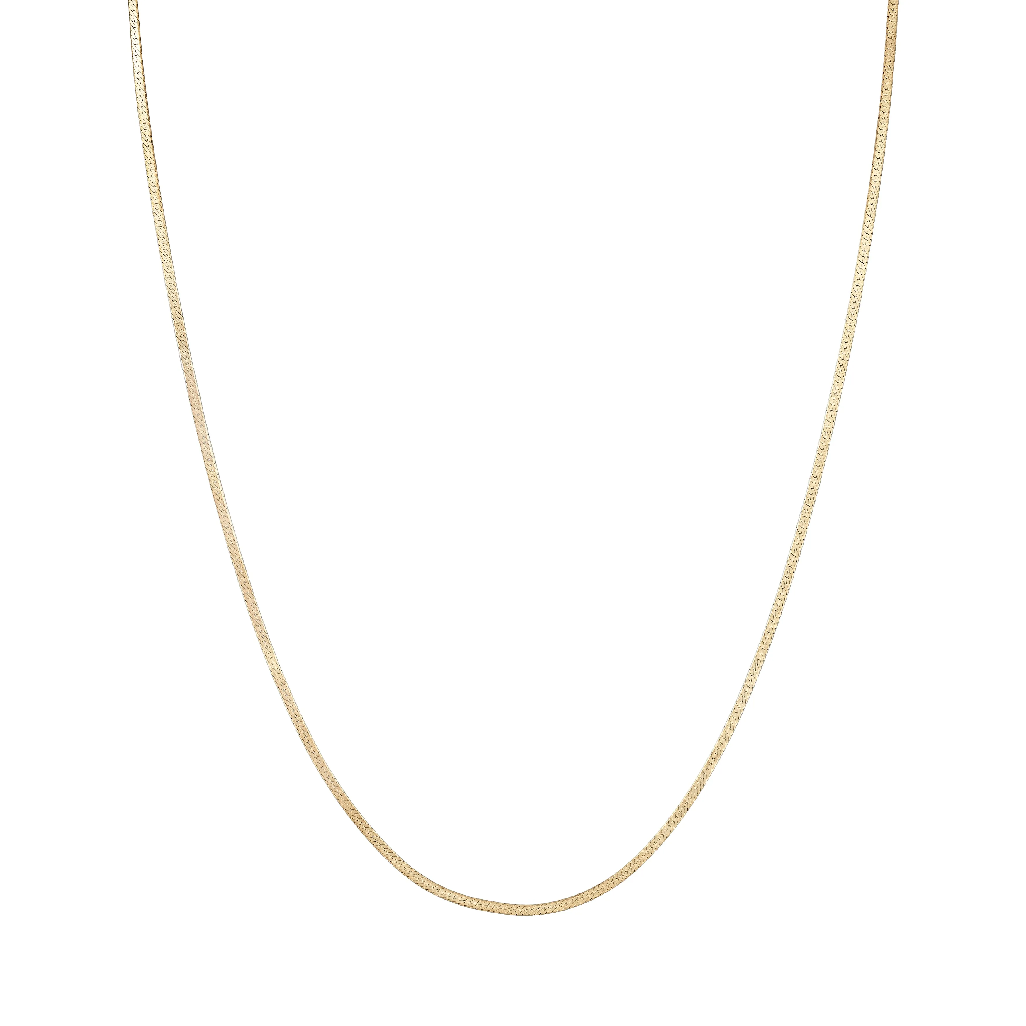 1.5mm Herringbone Necklace