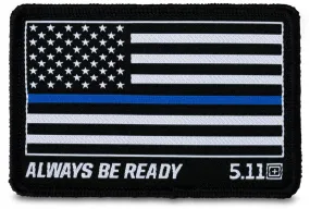 5.11 Tactical Thin Blue Line Woven Patch