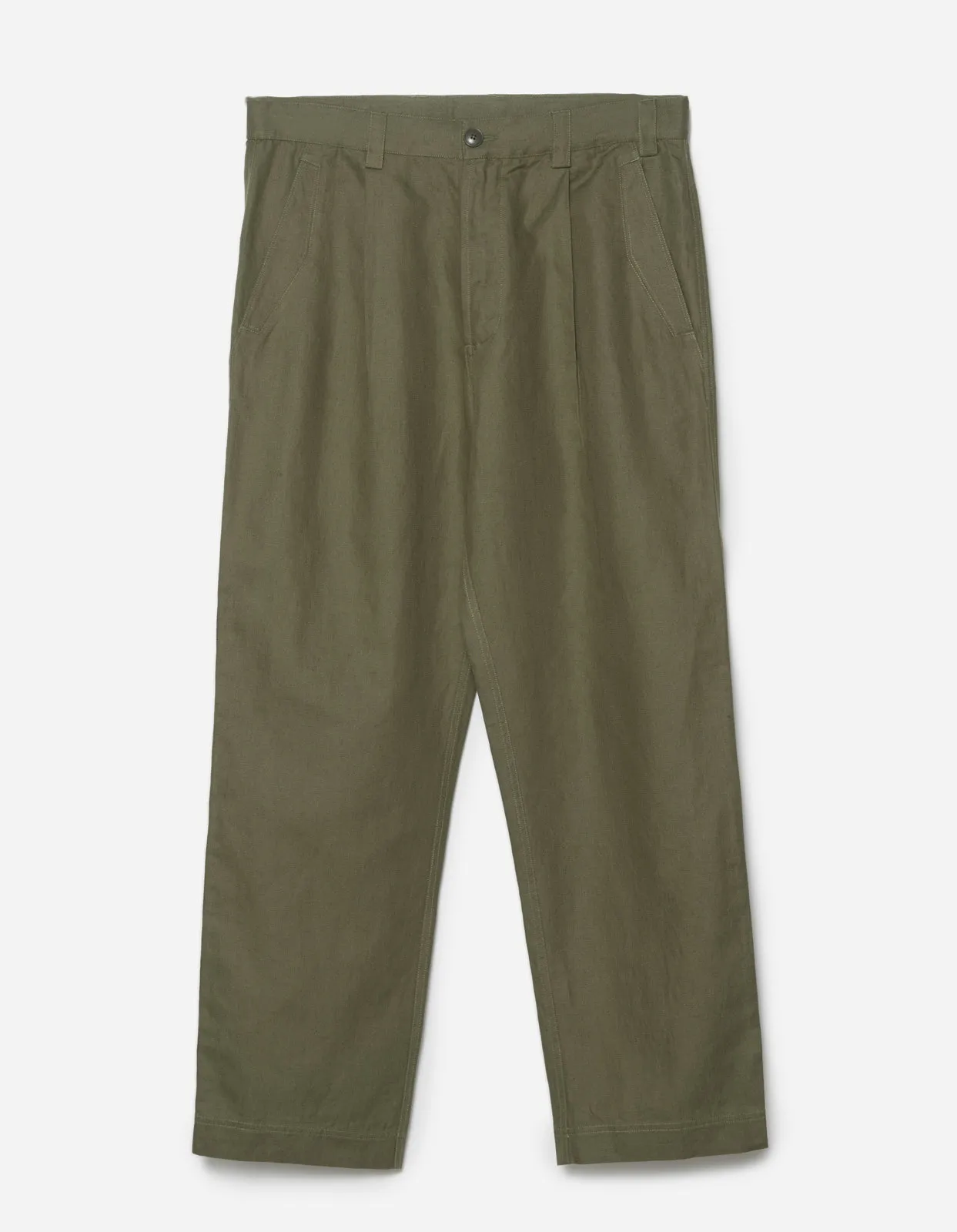 5288 Hemp Loose Chino Olive OG-107F