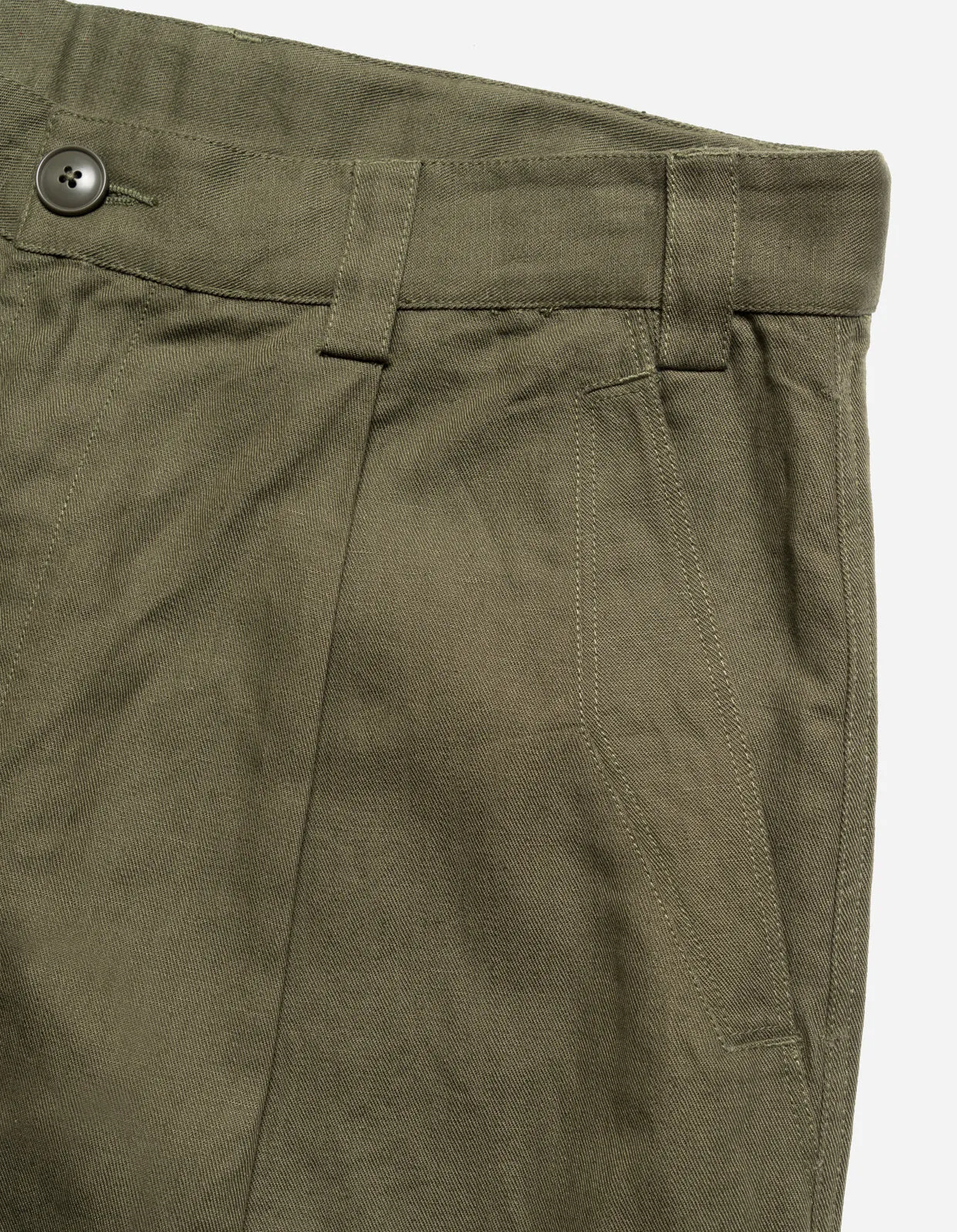 5288 Hemp Loose Chino Olive OG-107F