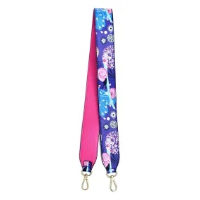 Accessory- Ocean Flowers Printed replacement Fashion Shoulder Strap