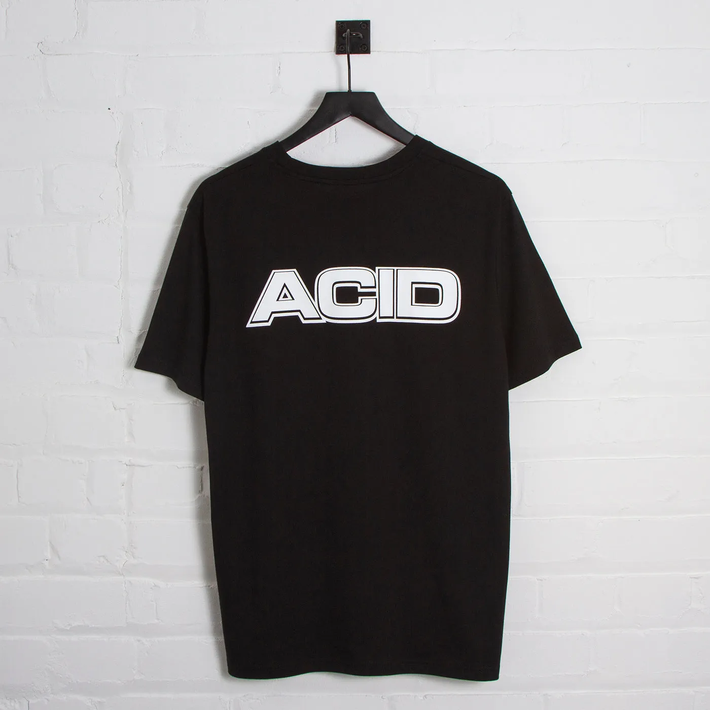 Acid Moto Back Print - Tshirt - Black