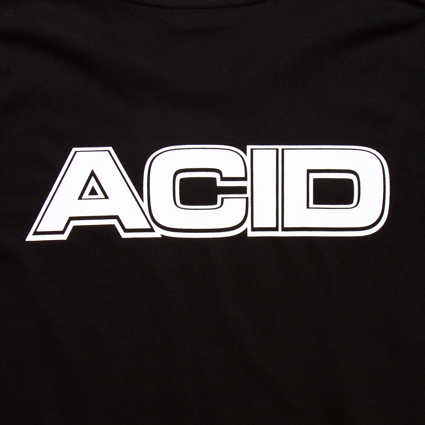 Acid Moto Back Print - Tshirt - Black