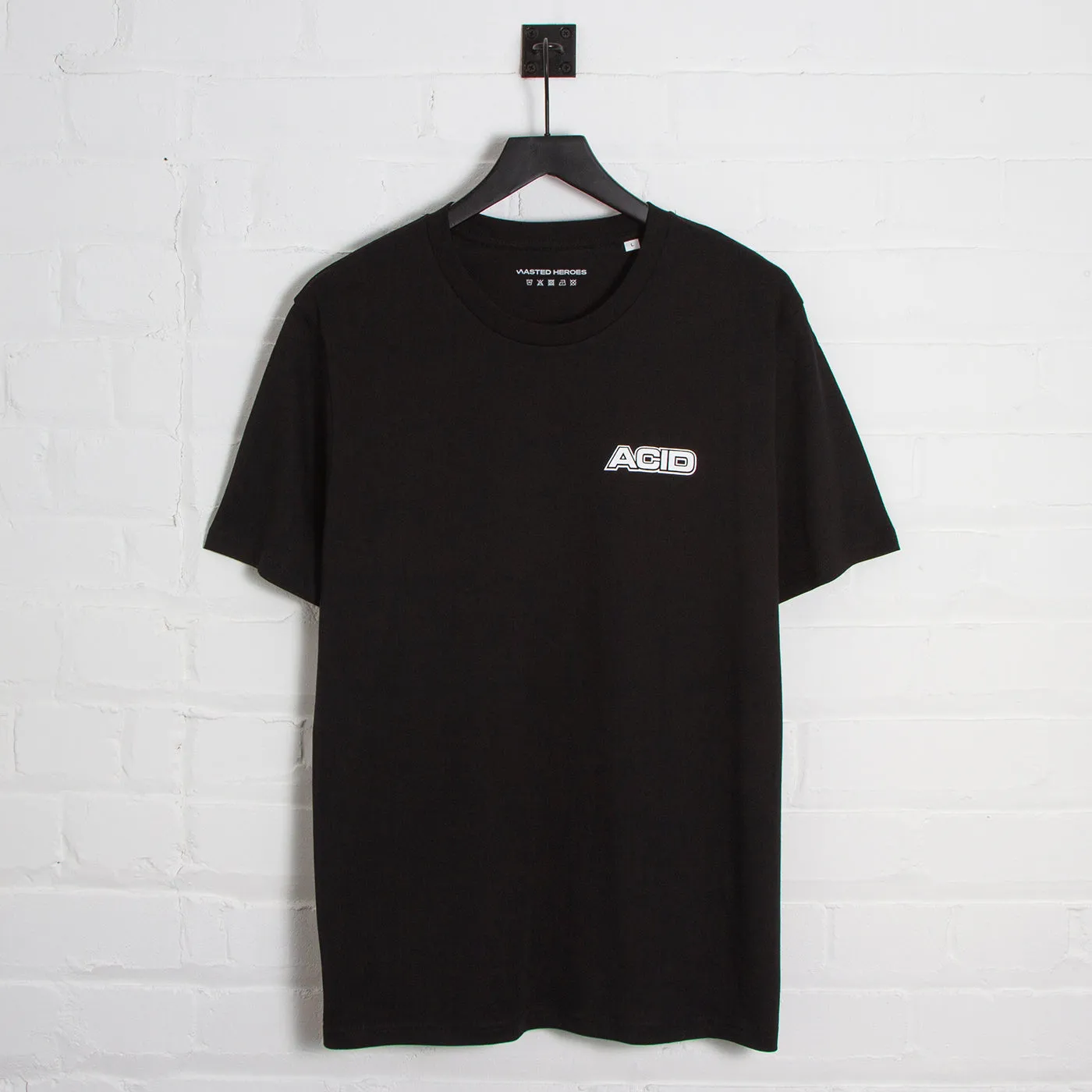 Acid Moto Back Print - Tshirt - Black