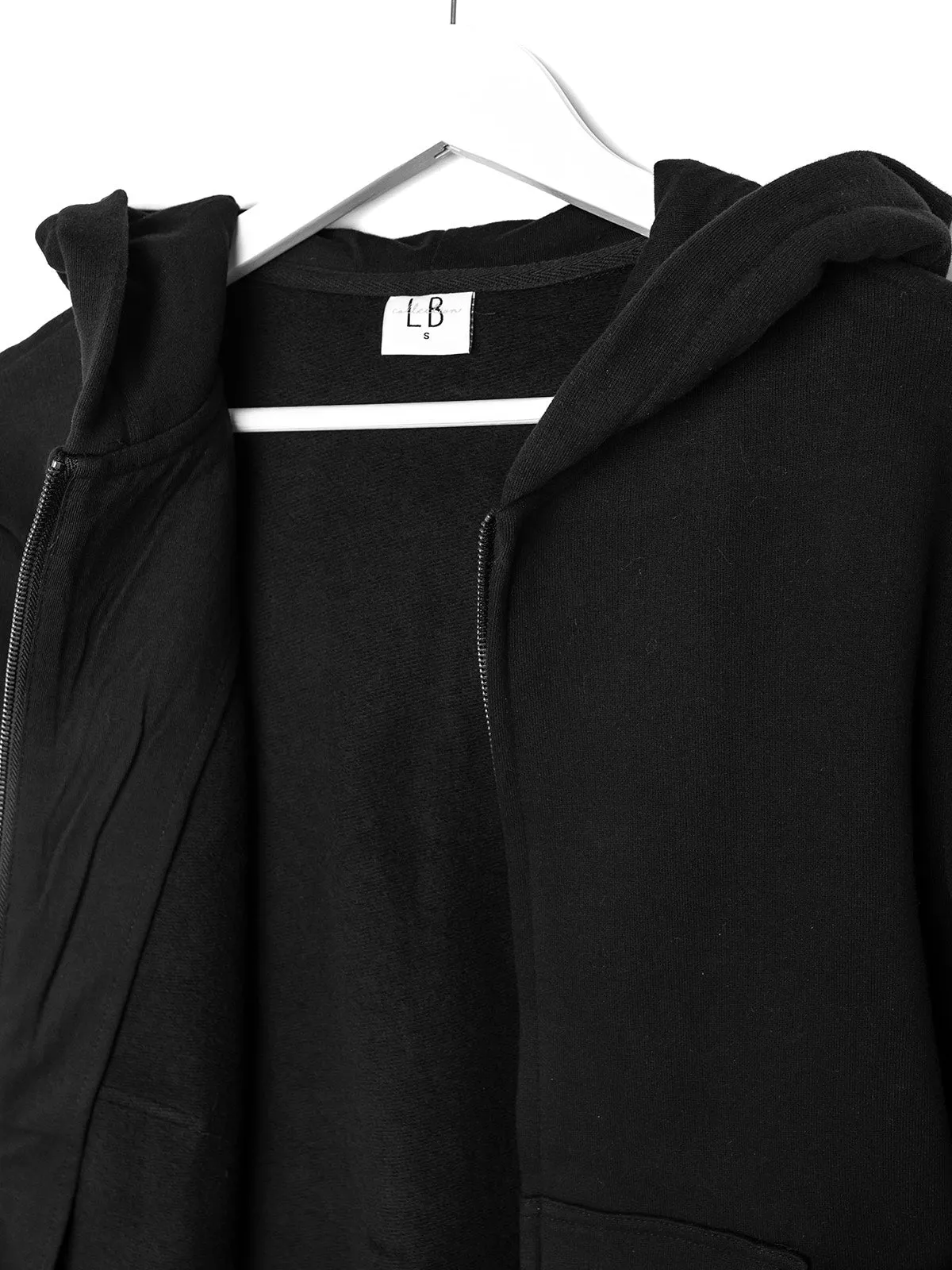 Adult Classic Zip Hoodie - Black