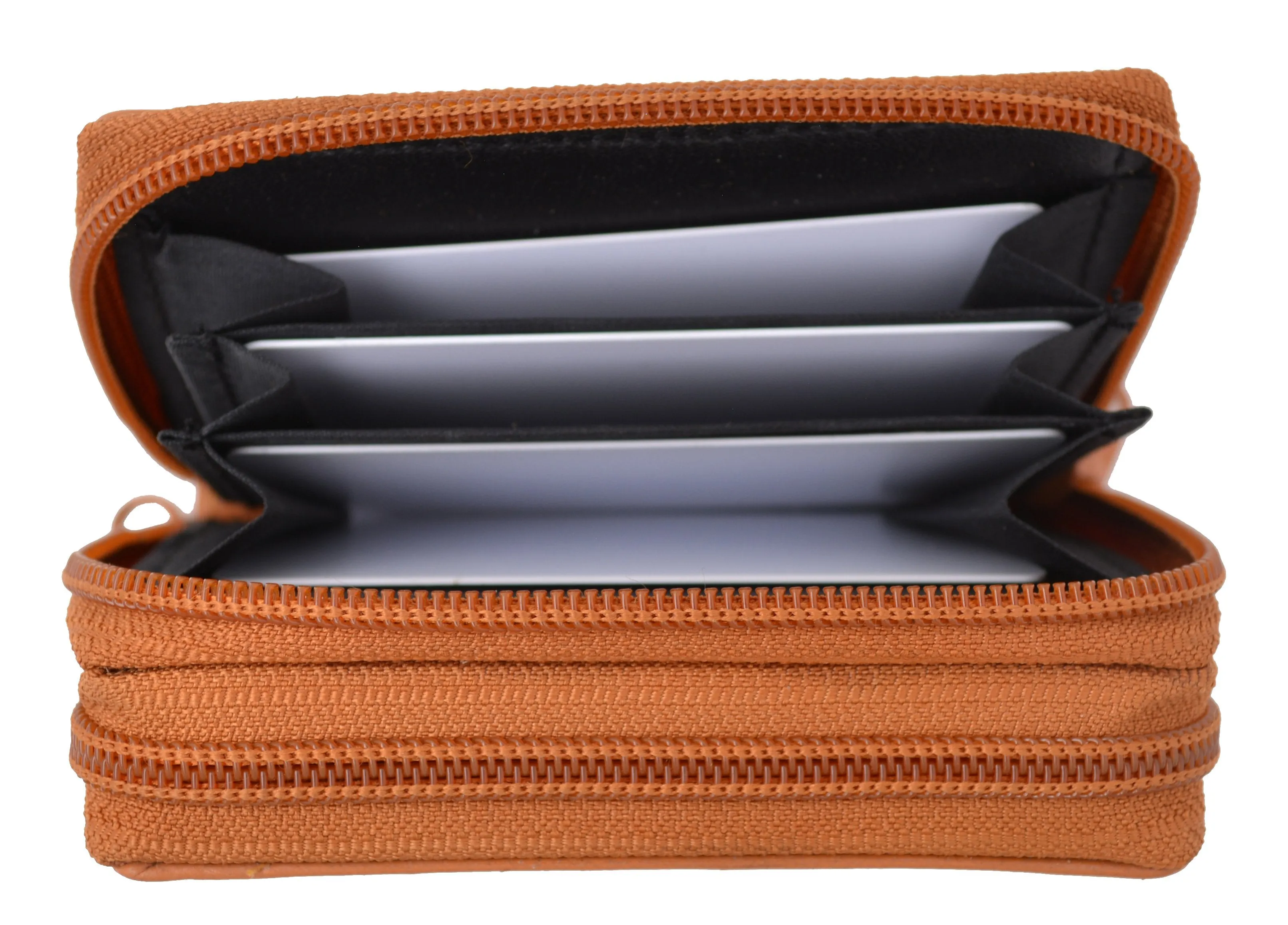 AFONiE- Leather Secure Cards Holder Wallet