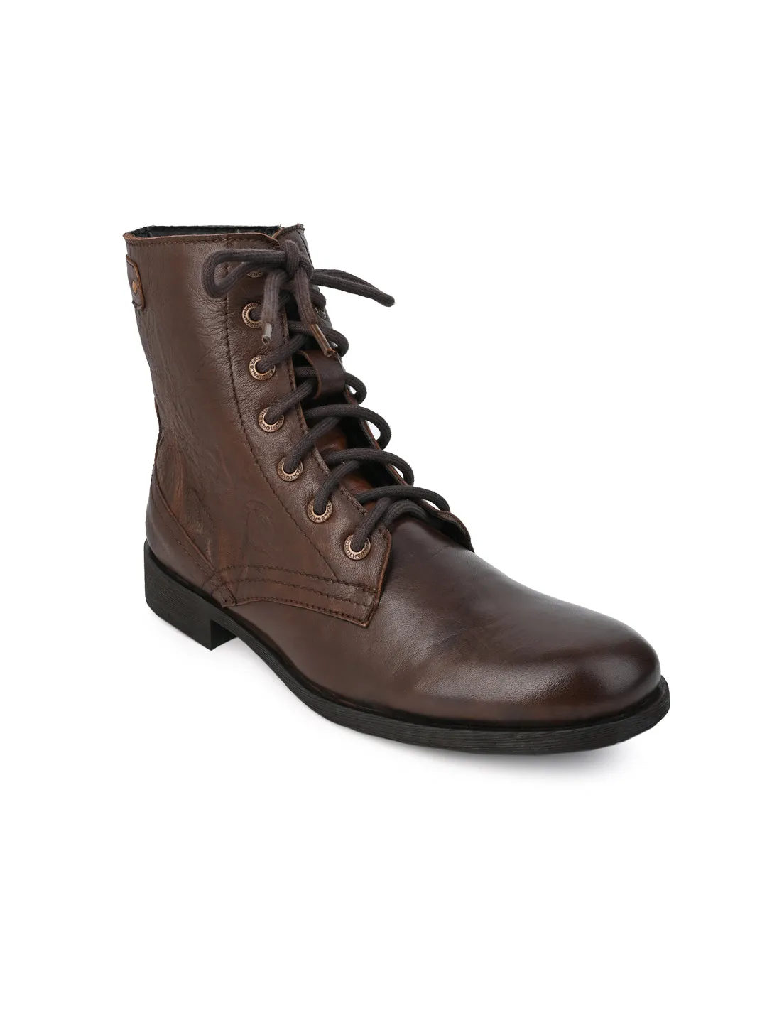 Alberto Torresi Barcus Brown Ankle Boots