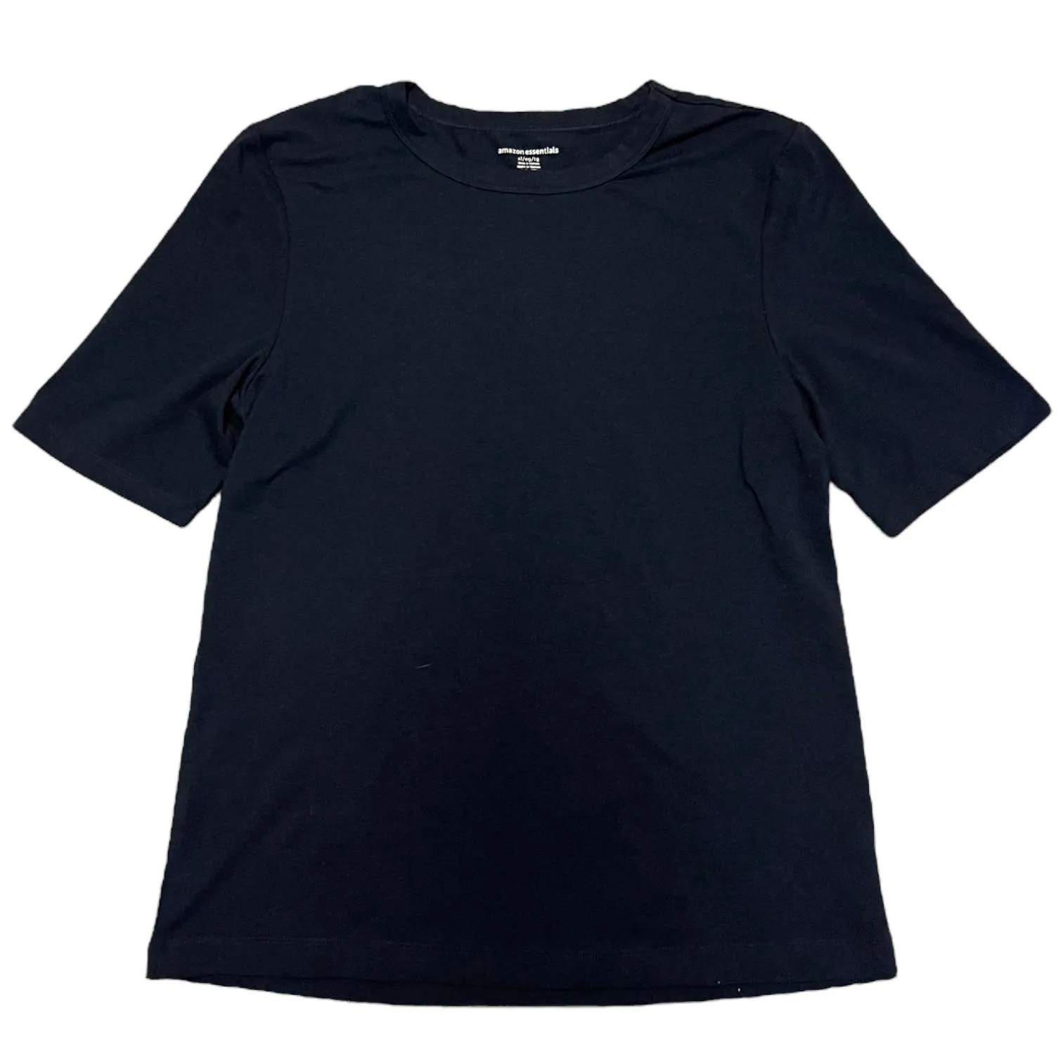 Amazon Essentials Navy Blue Cotton Blend Shirt Size X-Large NWOT