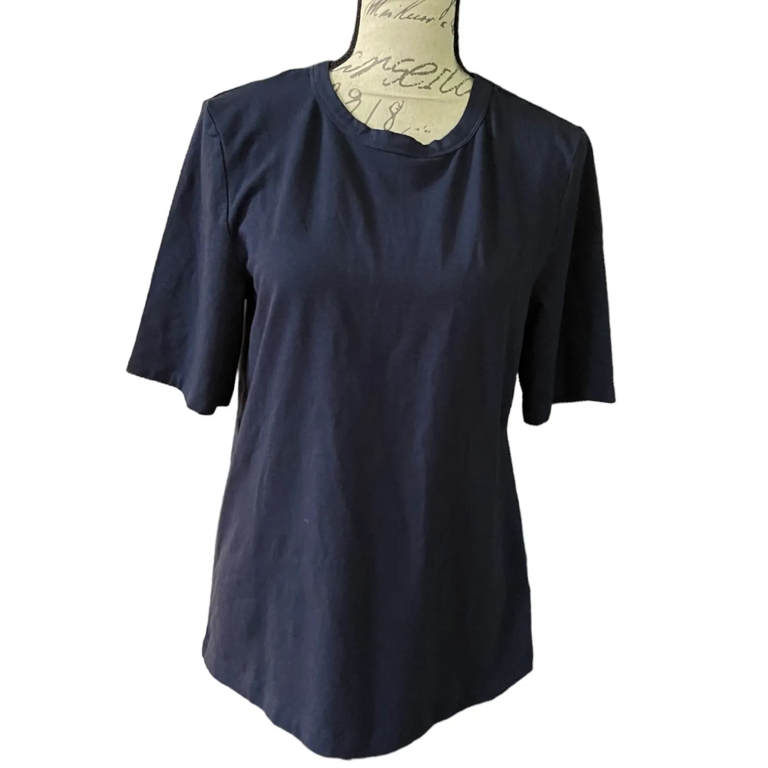 Amazon Essentials Navy Blue Cotton Blend Shirt Size X-Large NWOT