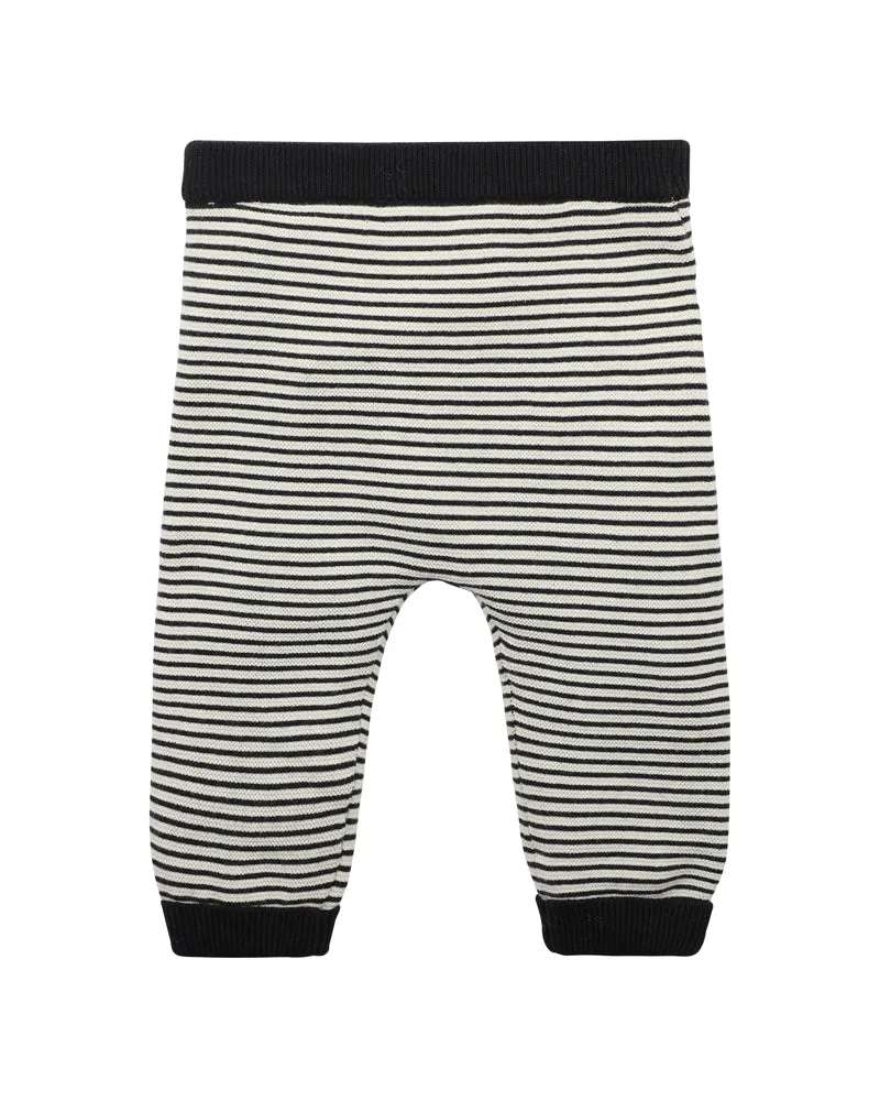 ANGUS STRIPE KNITTED LEGGINGS