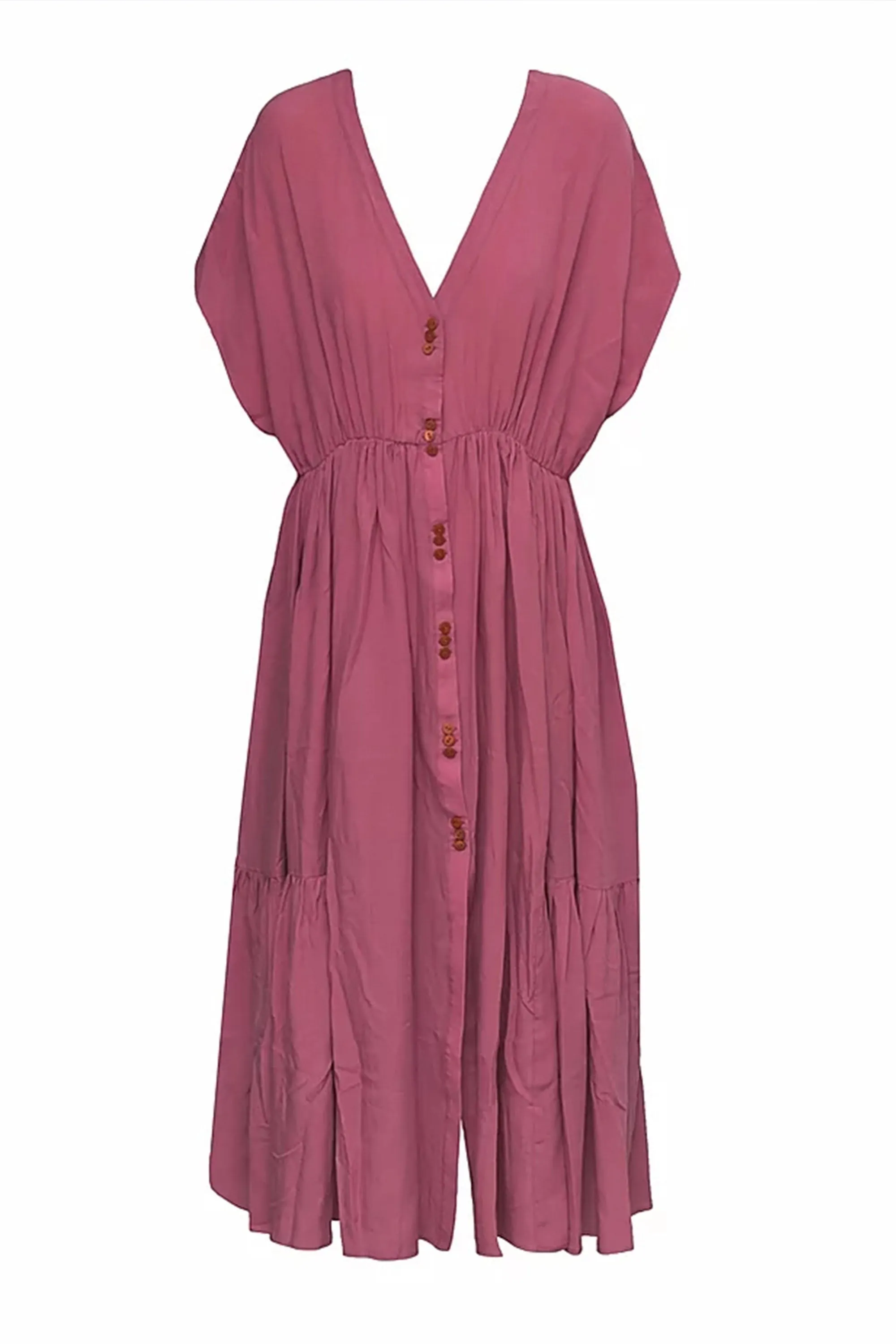 aretha shirt dress pink