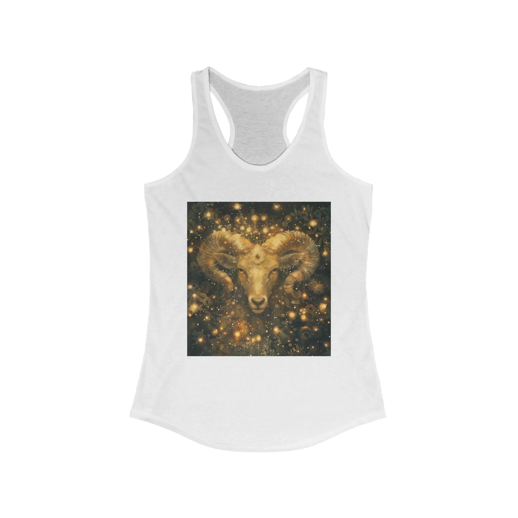 Aries zodiac Women's Ideal Racerback Tank