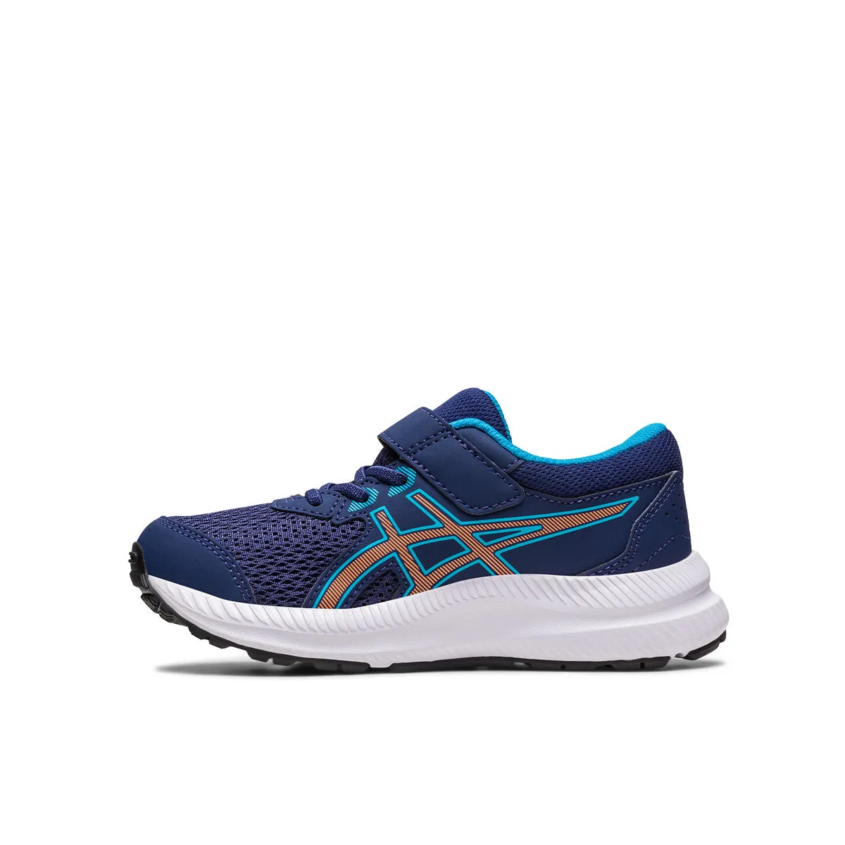 Asics Contend 8 PS Kids Blue Sun Peach   