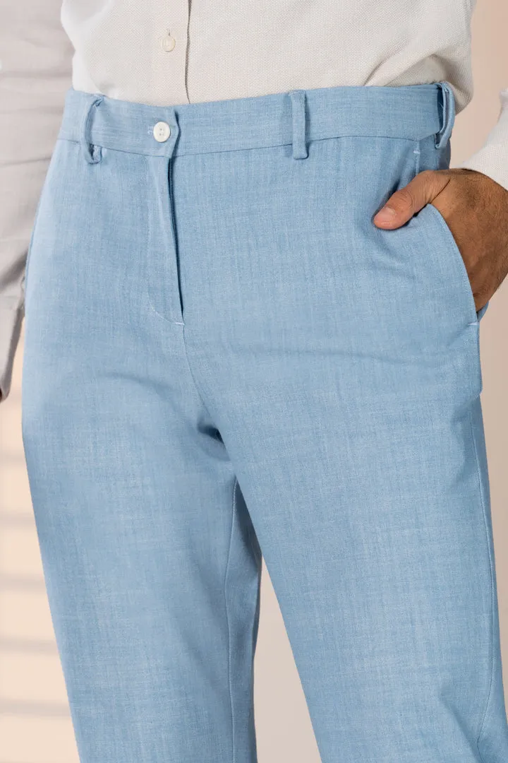 Bali Blue Business Casual Pants