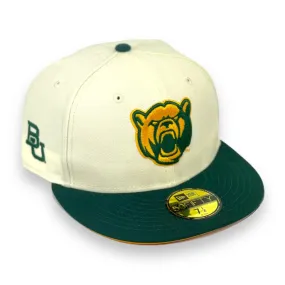 BAYLOR BEARS (OFF-WHITE) NEW ERA 59FIFTY FITTED (A-GOLD UNDERVISOR)