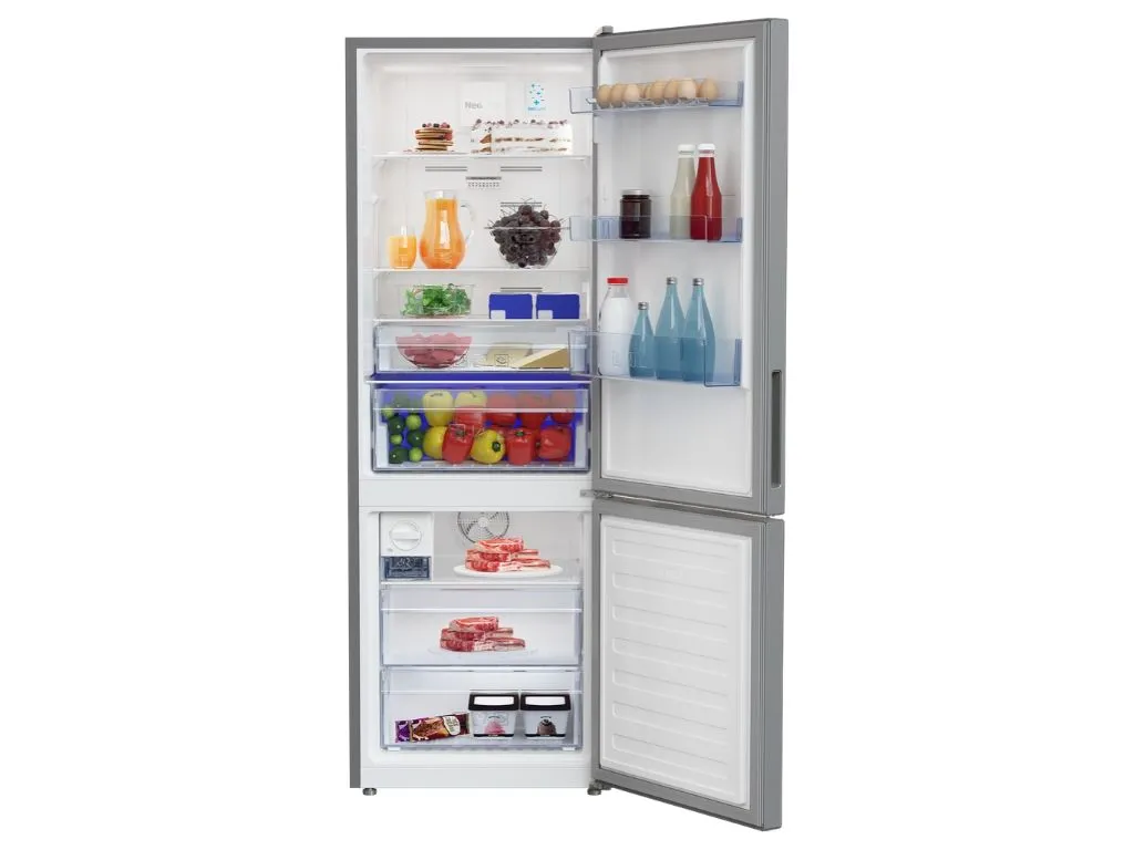 Beko Bottom Freezer 340L Fridge (Platinum Color)