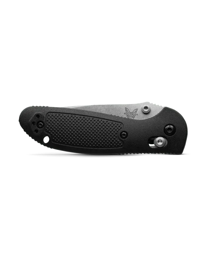 Benchmade Mini Griptilian | Black Grivory | Drop-Point