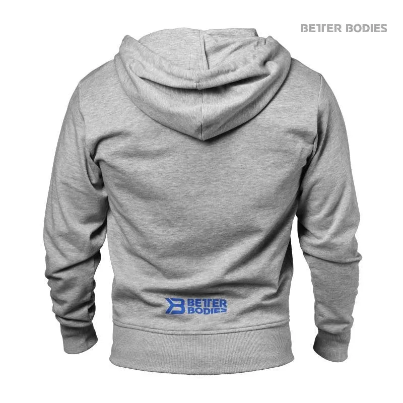 Better Bodies Jersey Hoodie - Greymelange