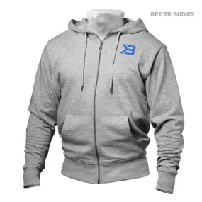 Better Bodies Jersey Hoodie - Greymelange