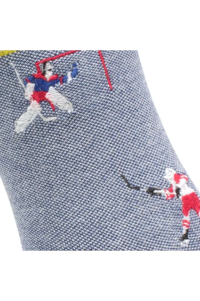 Blue Ice Hockey Socks