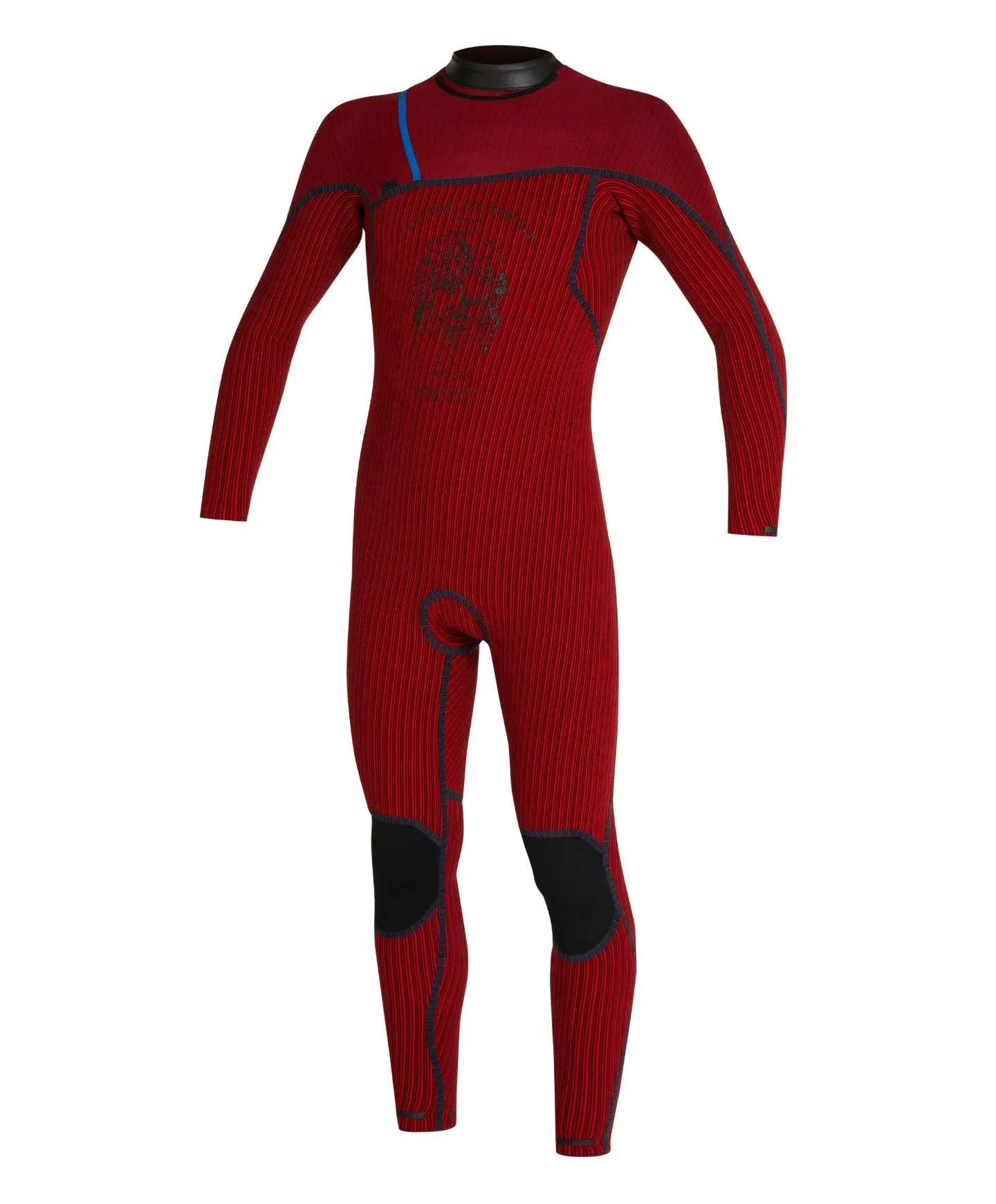 Blueprint 4/3  Steamer Chest Zip Wetsuit - Marine