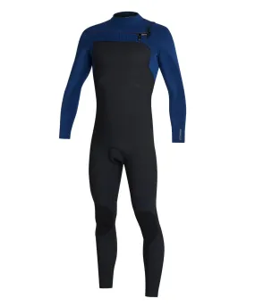 Blueprint 4/3  Steamer Chest Zip Wetsuit - Marine