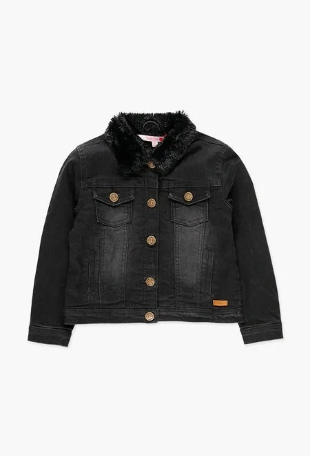 Boboli Jacket - Black Denim