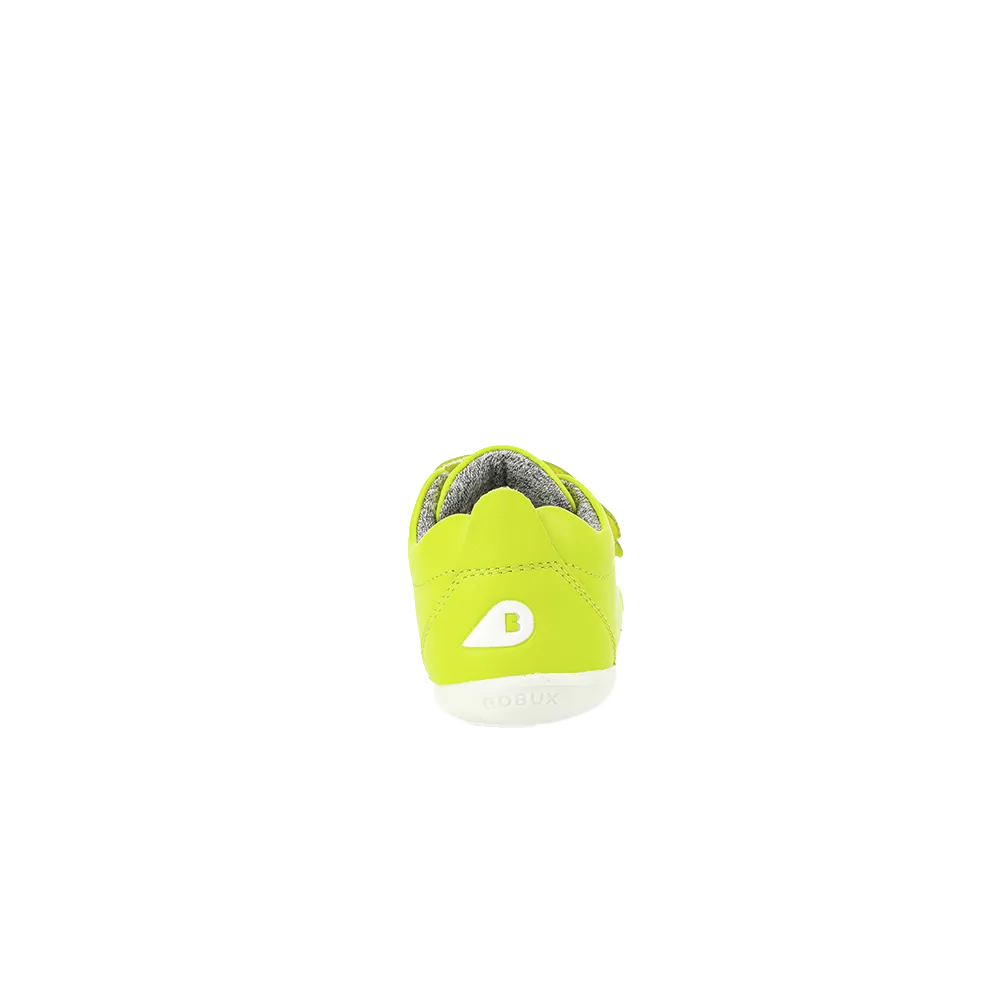 Bobux Step Up Grass Court Lime Trainer