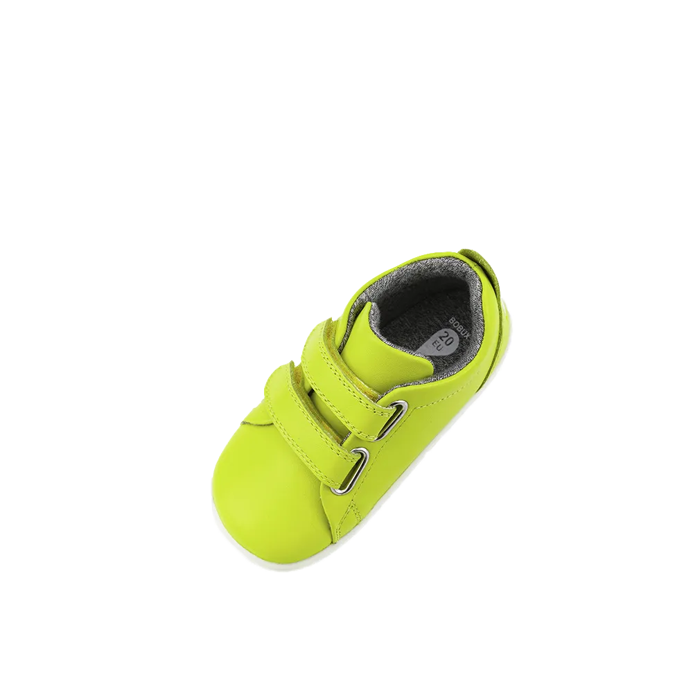 Bobux Step Up Grass Court Lime Trainer