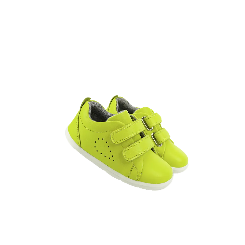 Bobux Step Up Grass Court Lime Trainer