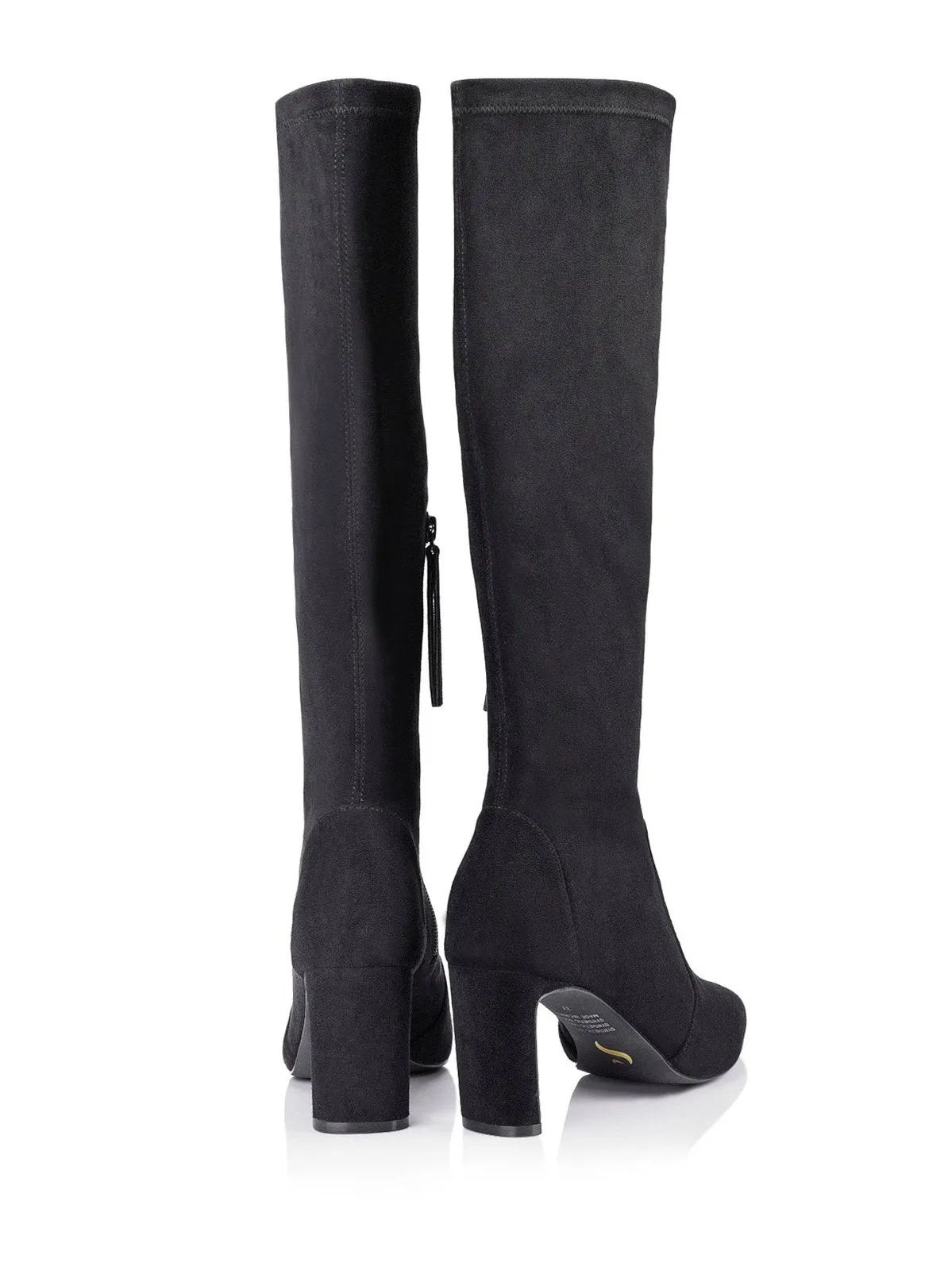 Bradley Knee High Boots - Black