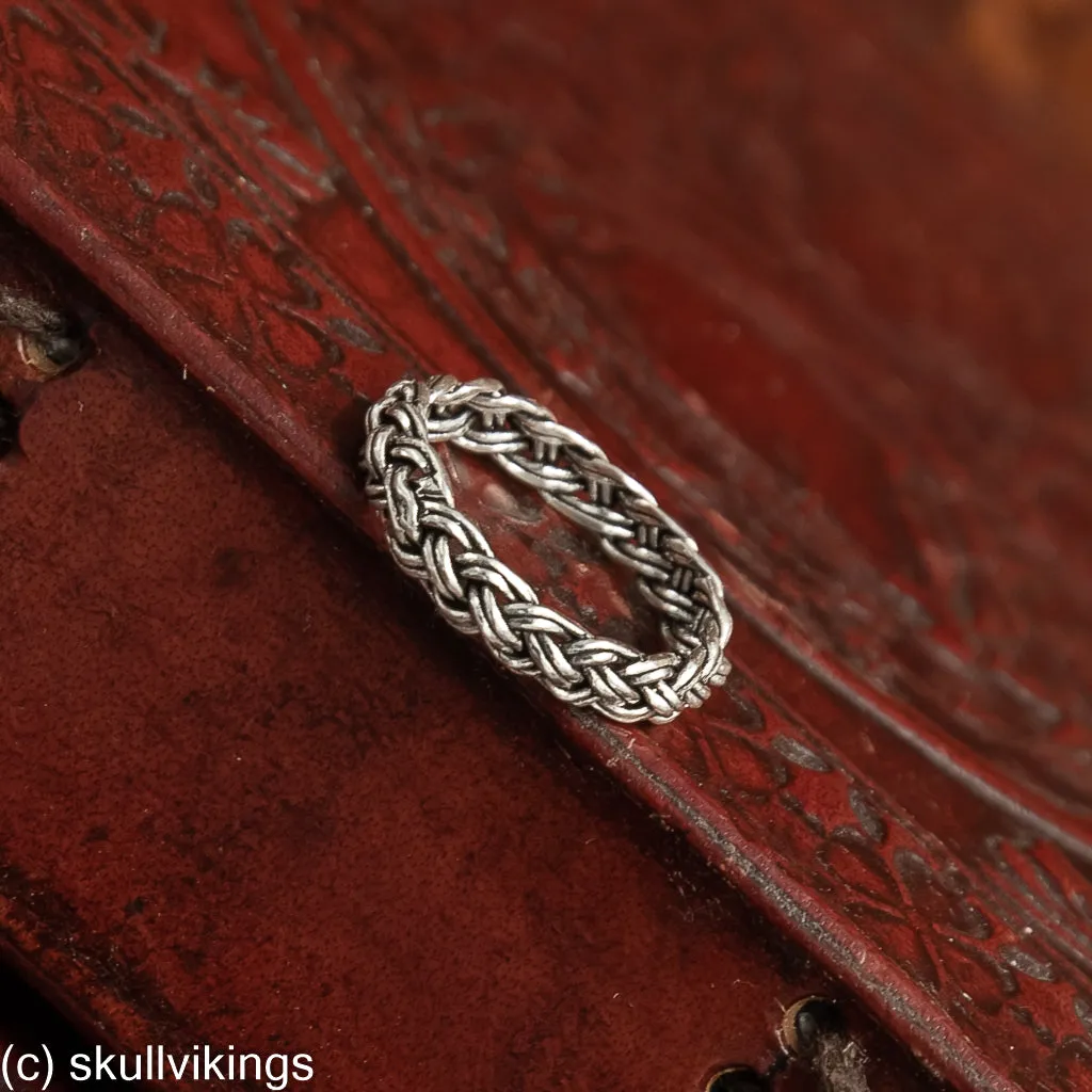 Braided Sterling Silver Ring