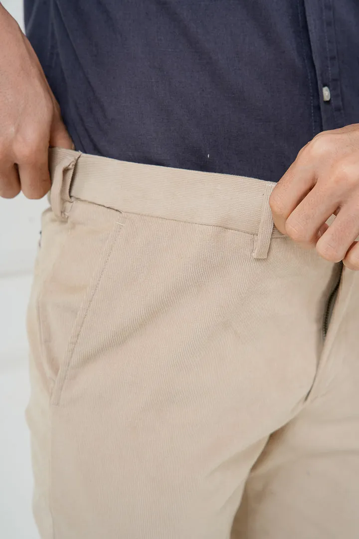 Buttercream Corduroy Stretch Pants