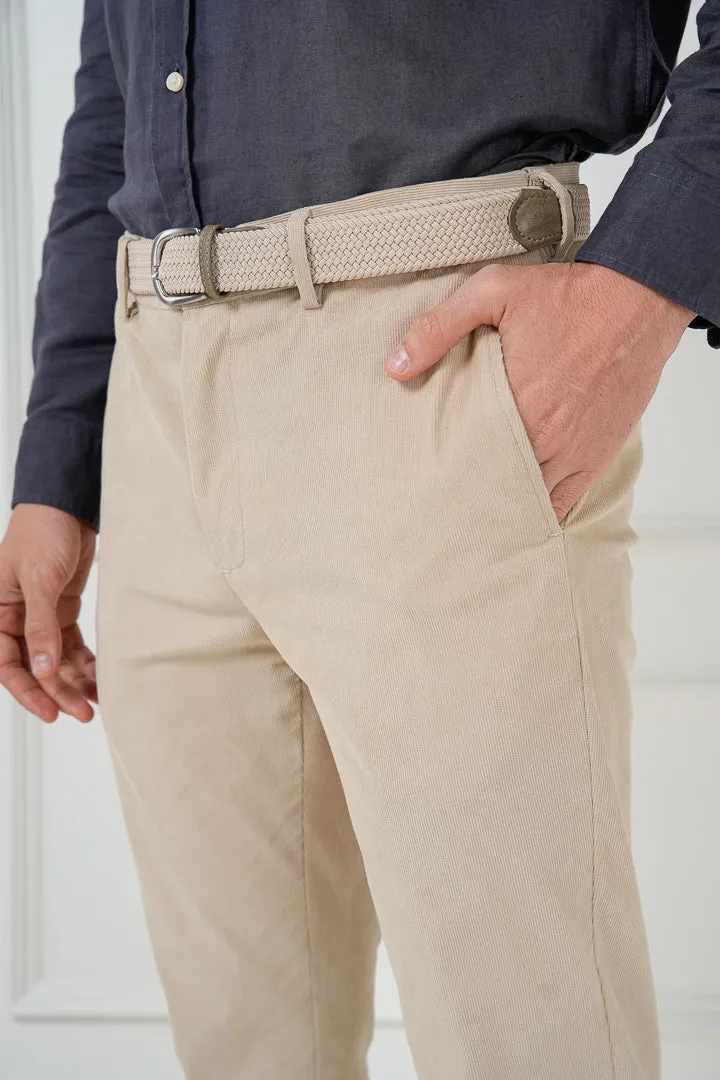 Buttercream Corduroy Stretch Pants