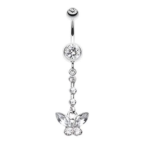 Butterfly Chain Belly Dangle