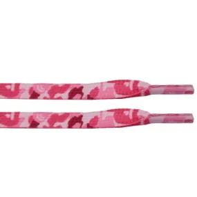 Camouflage Pink Print Laces