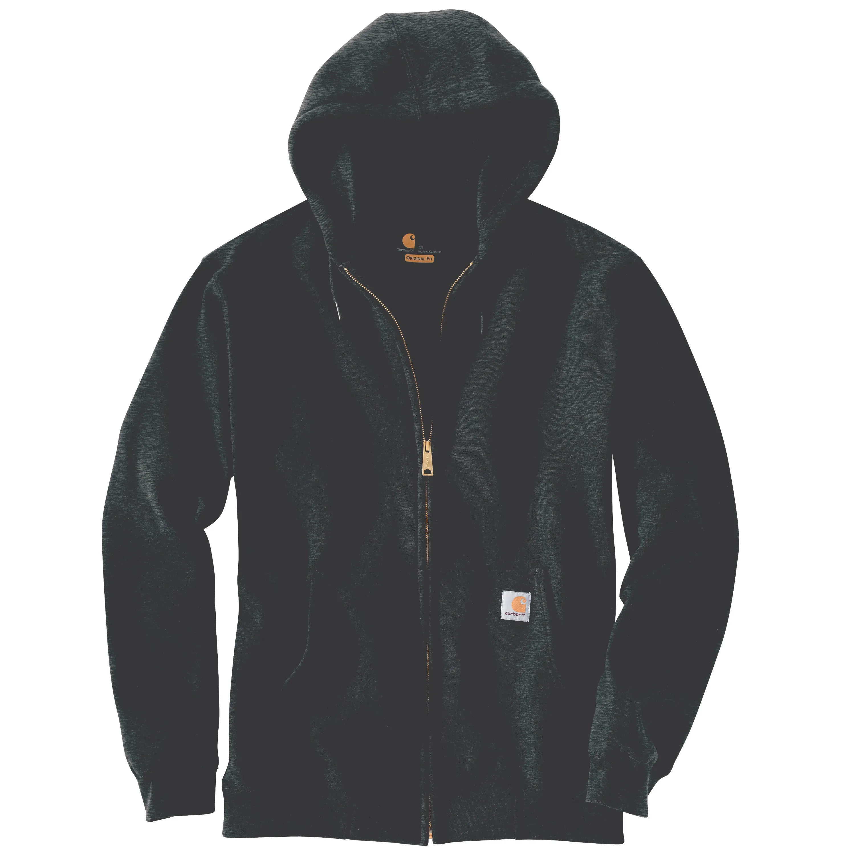 Carhartt Men's Midweight Zip Hooded Sweatshirt_Carbon Heather