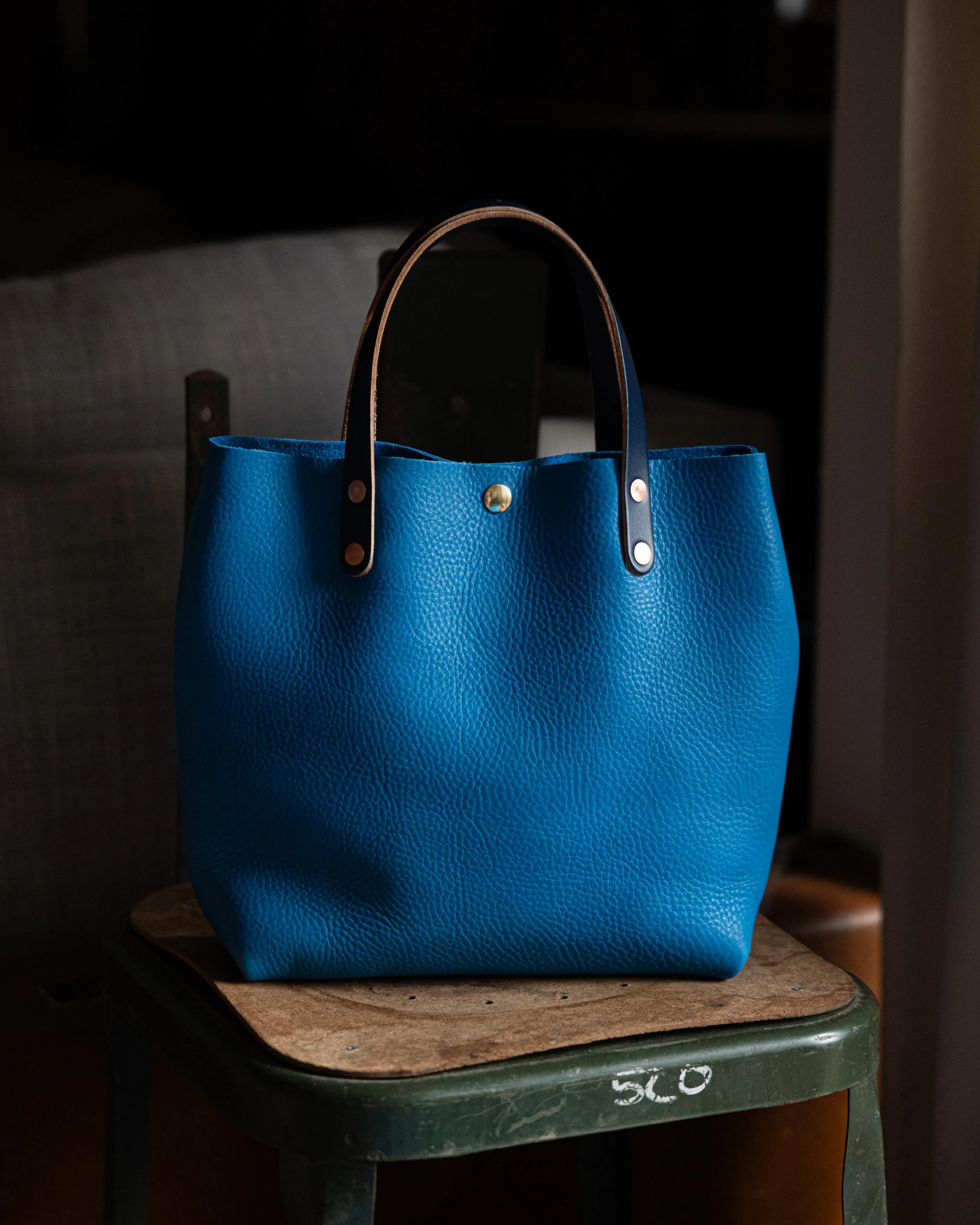 Cerulean Cypress East West Tote