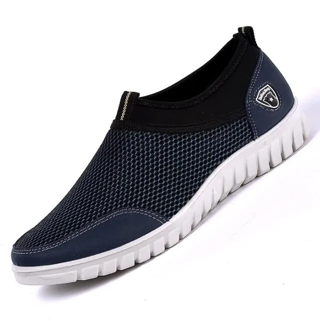 ComfyBoat Breatheable Slip Ons - Blue