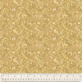 Cotton Fabric, WILDFLOWER, CHAMOMILE, 53808-8, FLORET Collection by Kelly Ventura for Windham Fabrics