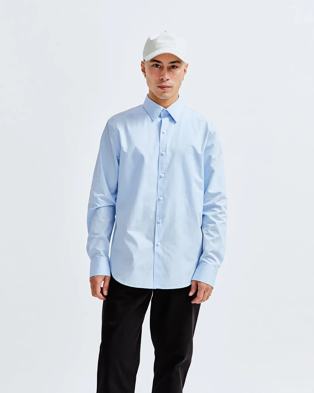 Cotton Poplin Clubhouse Shirt