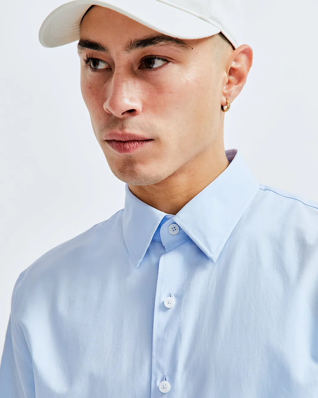 Cotton Poplin Clubhouse Shirt