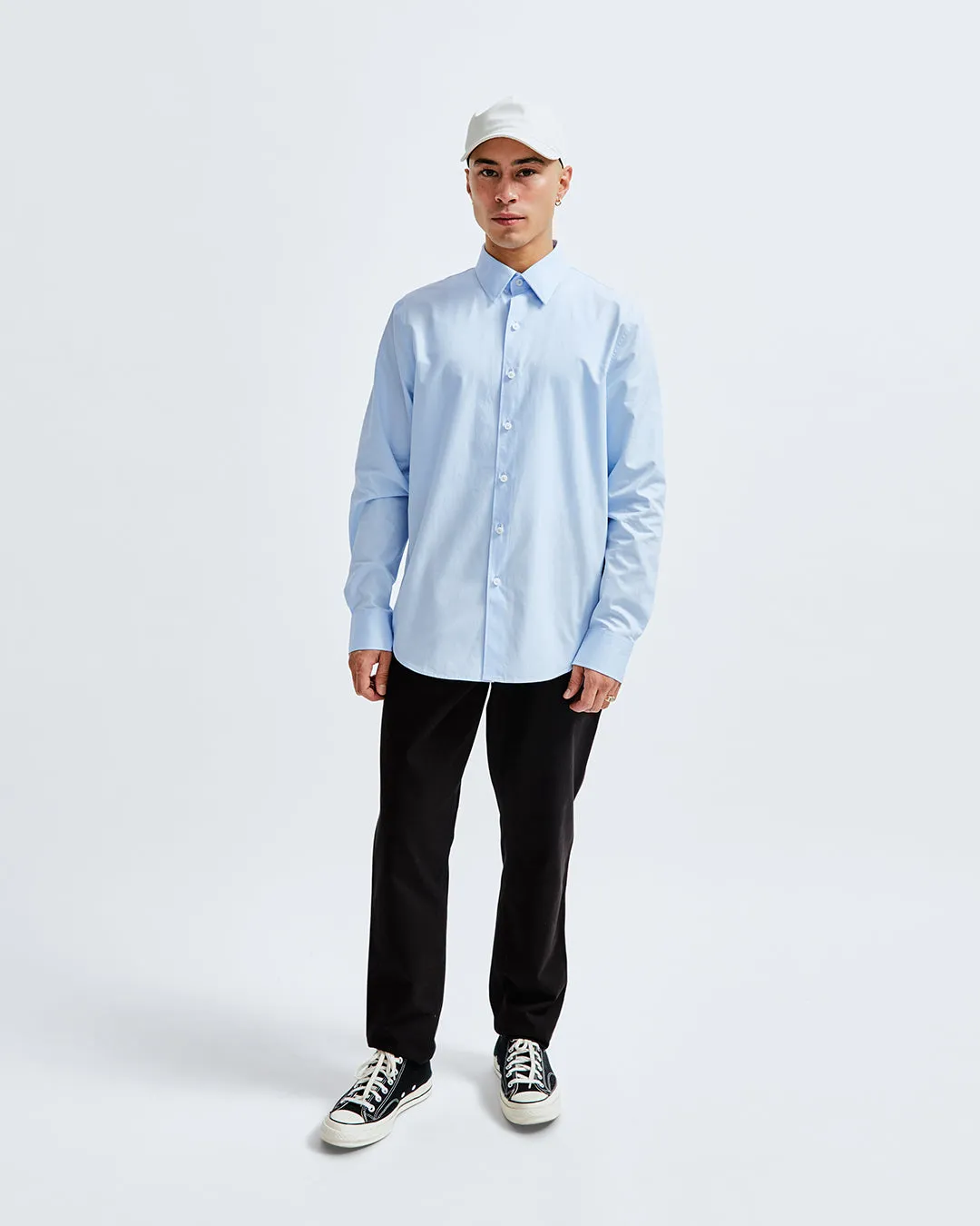 Cotton Poplin Clubhouse Shirt