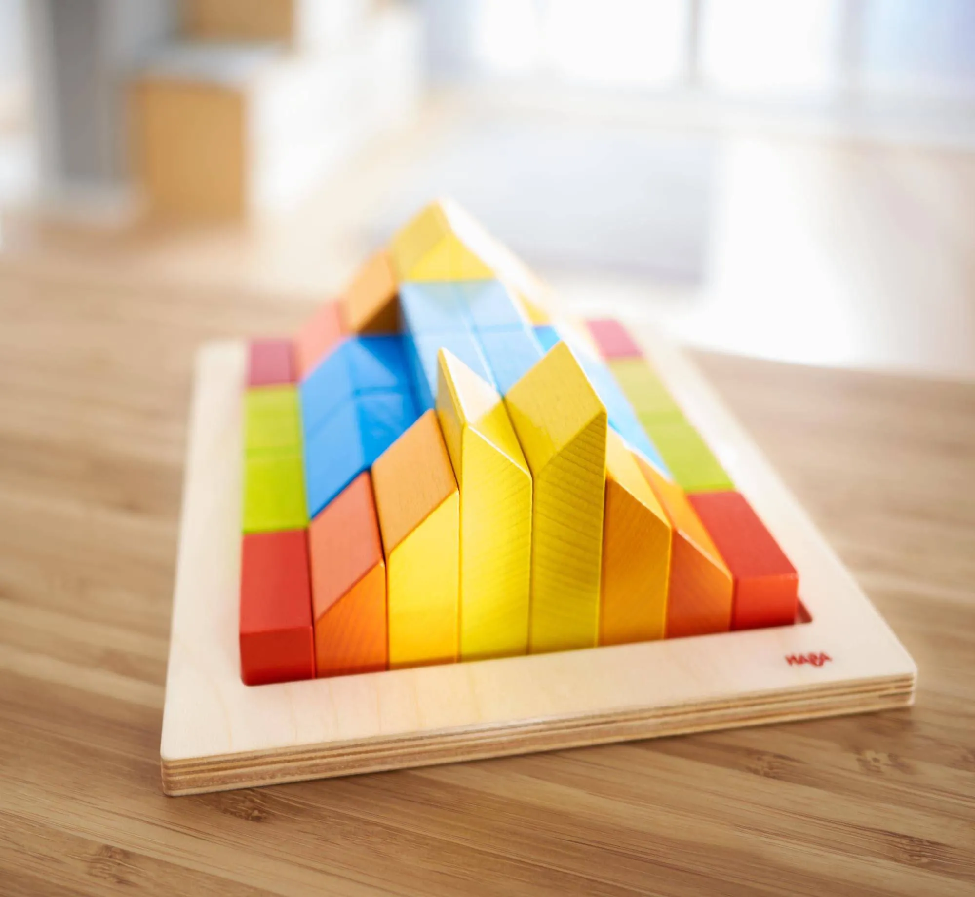 Creative Stones 3D Wooden Arranging Blocks