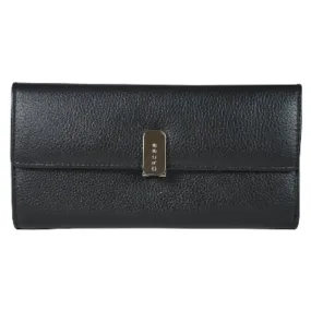 Cross Valencia Flap Wallet With Back Zip Black Ac768302N-1