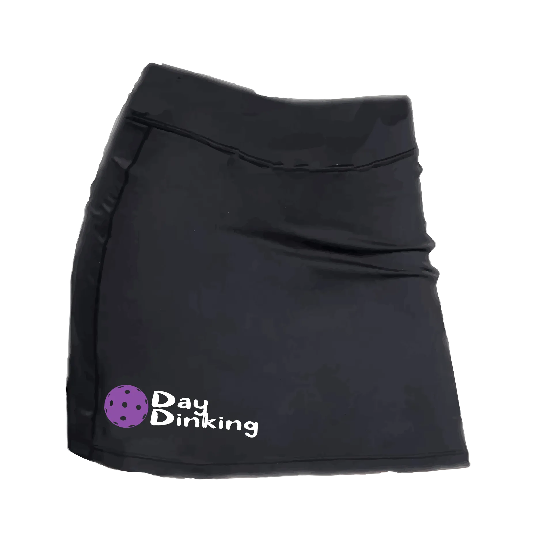 Day Dinking With Pickleballs (Colors Purple, Rainbow, White, Yellow, Red) | Women's Pickleball Skort