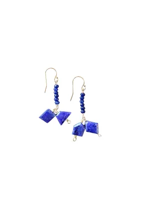 Del Mar Earring in Sapphire