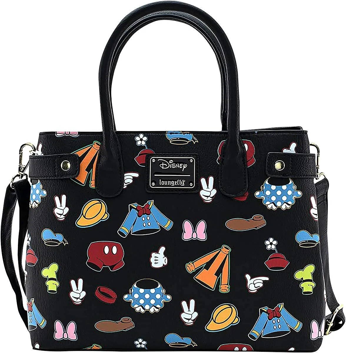 Disney Sensational 6 Outfits Allover Print Crossbody Bag