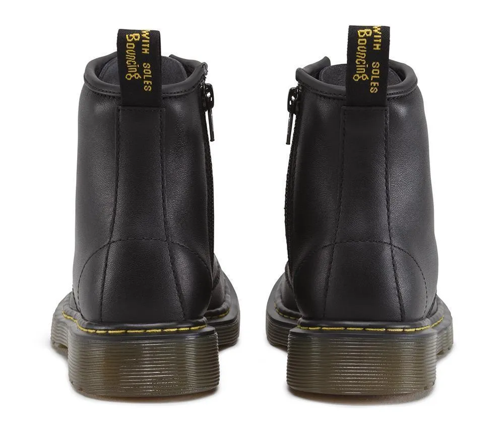 Dr. Martens Kids Delaney Black Leather